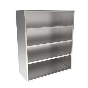 SWC3630-OF Stainless Steel Open Face Wall Cabinet